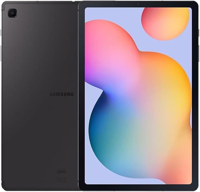 SAMSUNG Galaxy Tab S6 Lite 10.4" 128GB Android Tablet, LCD Screen, S Pen Included, Slim Metal Design, AKG Dual Speakers, 8MP Rear Camera, Long Lasting Battery, US Version, 2022, Oxford Gray